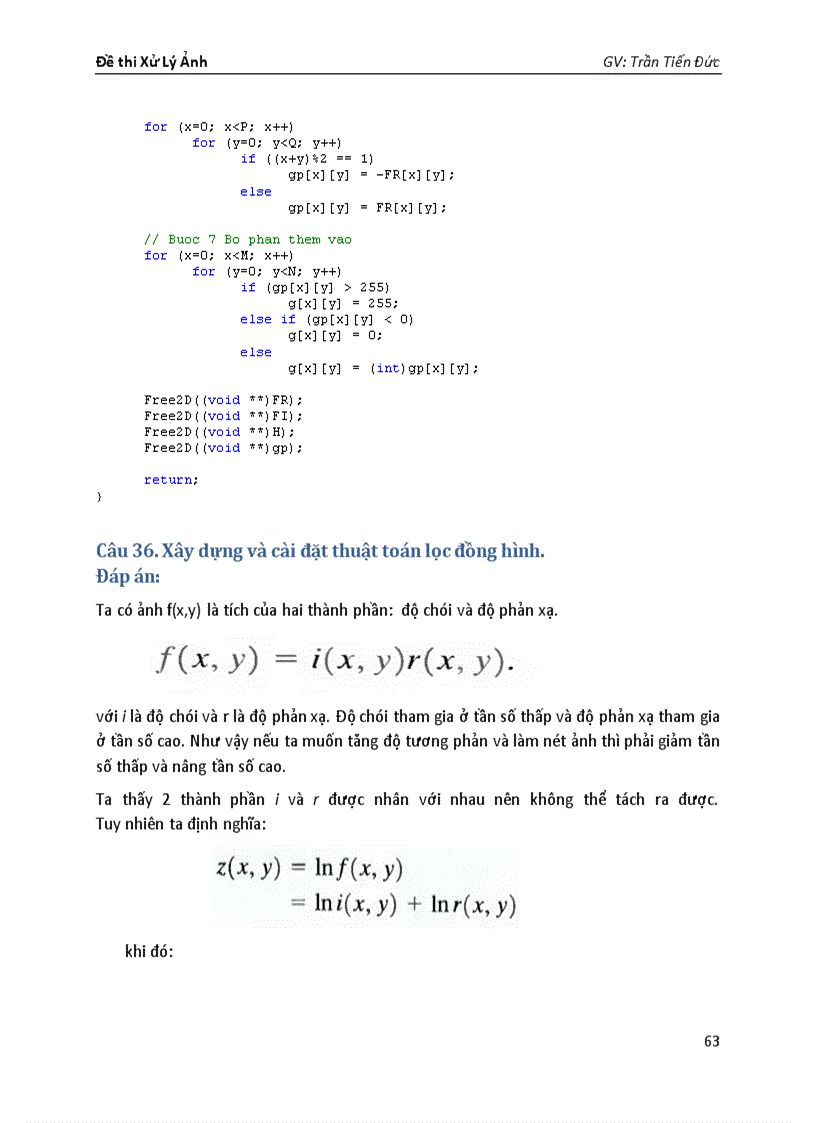 image for page Tổng hợp tài liệu về xử lý ảnh HV BCVT