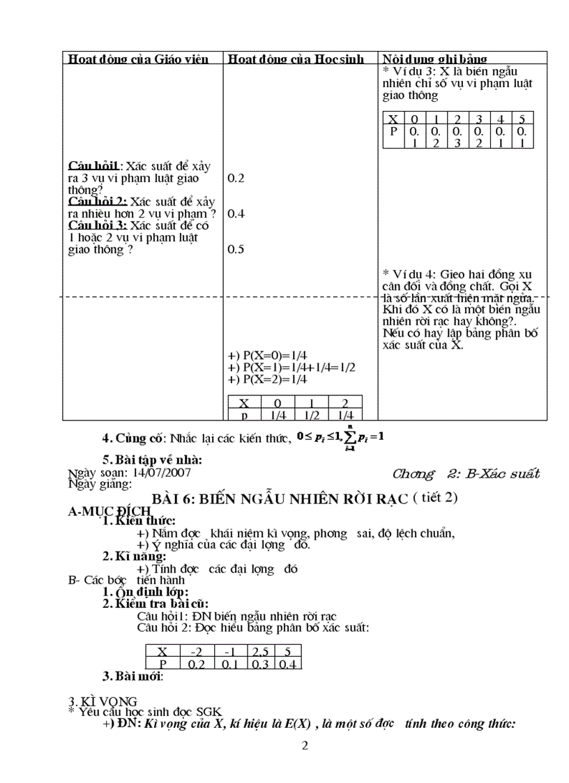 image for page Biến ngẫu nhiên rời rạc