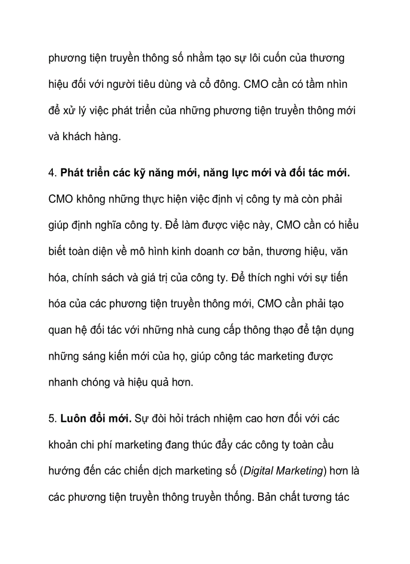 image for page Ceo marketing thành công CMO