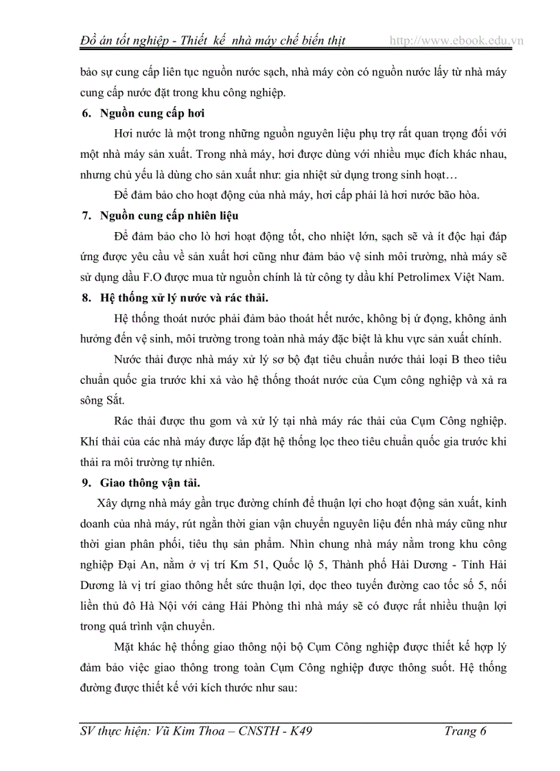 image for page Hướng thiết kế và xây dựng nhà máy chế biến các sản phẩm từ thịt năng suất 3 5 tấn sp ngày với 3 dây chuyền