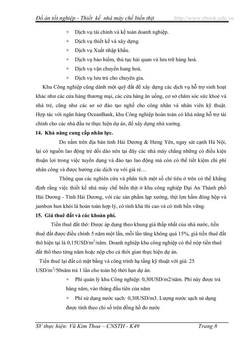 image for page Hướng thiết kế và xây dựng nhà máy chế biến các sản phẩm từ thịt năng suất 3 5 tấn sp ngày với 3 dây chuyền