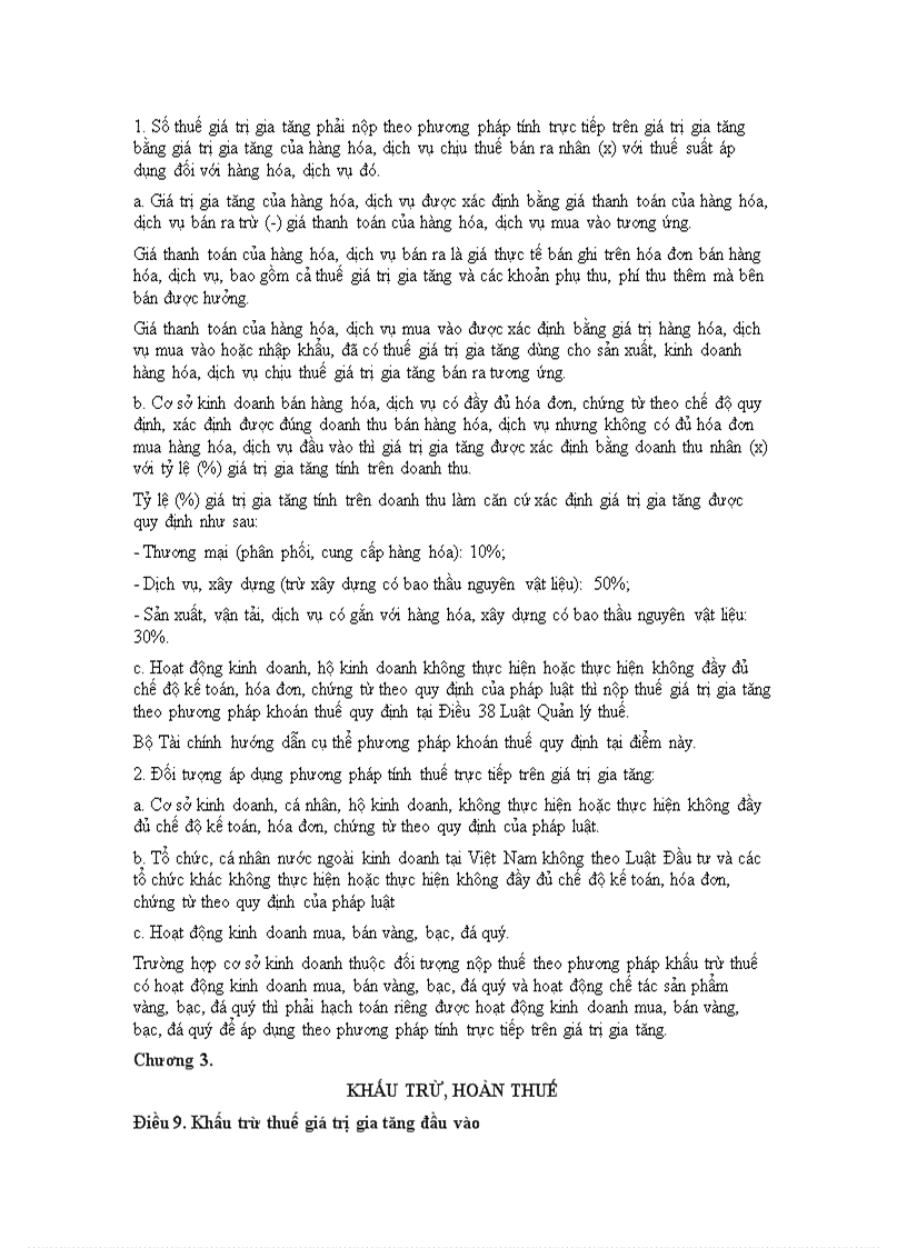 image for page Nghị định số 123 2008 nđ cp ngày 08 12 2008 quy định chi tiết và hướng dẫn thi hành một số điều của luật thuế giá trị gia tăng
