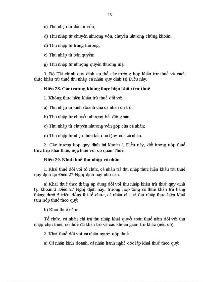 image for page NGHỊ ĐỊNH SỐ 100 2008 NĐ CP Quy định chi tiết một số điều của Luật Thuế thu nhập cá nhân