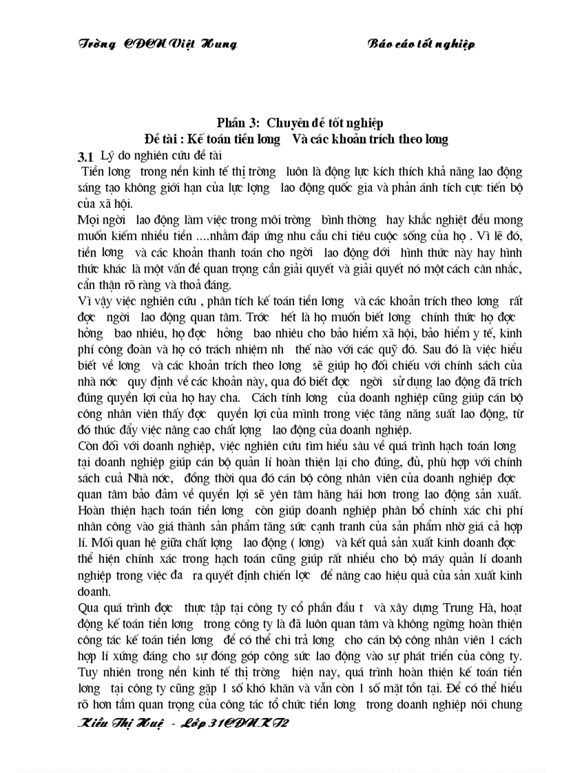 image for page Kế toán vốn bằng tiền tại công ty cổ phần đầu tư và xây dựng Trung Hà