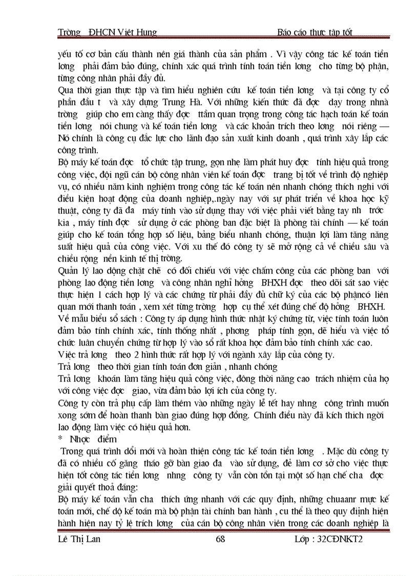 image for page Kế toán vốn bằng tiền tại công ty cổ phần đầu tư và xây dựng Trung Hà