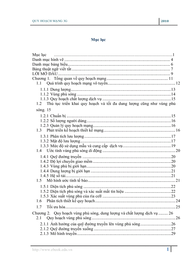 image for page Nghiên cứu quá trình quy hoạch và phát triển mạng di động thế hệ thứ 3G