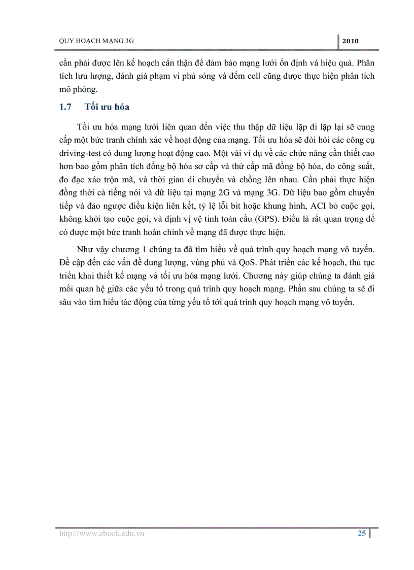 image for page Nghiên cứu quá trình quy hoạch và phát triển mạng di động thế hệ thứ 3G