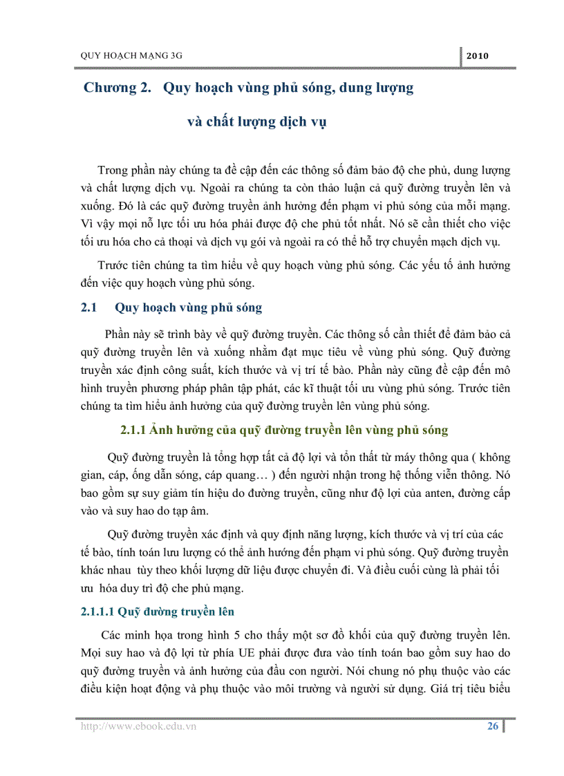 image for page Nghiên cứu quá trình quy hoạch và phát triển mạng di động thế hệ thứ 3G