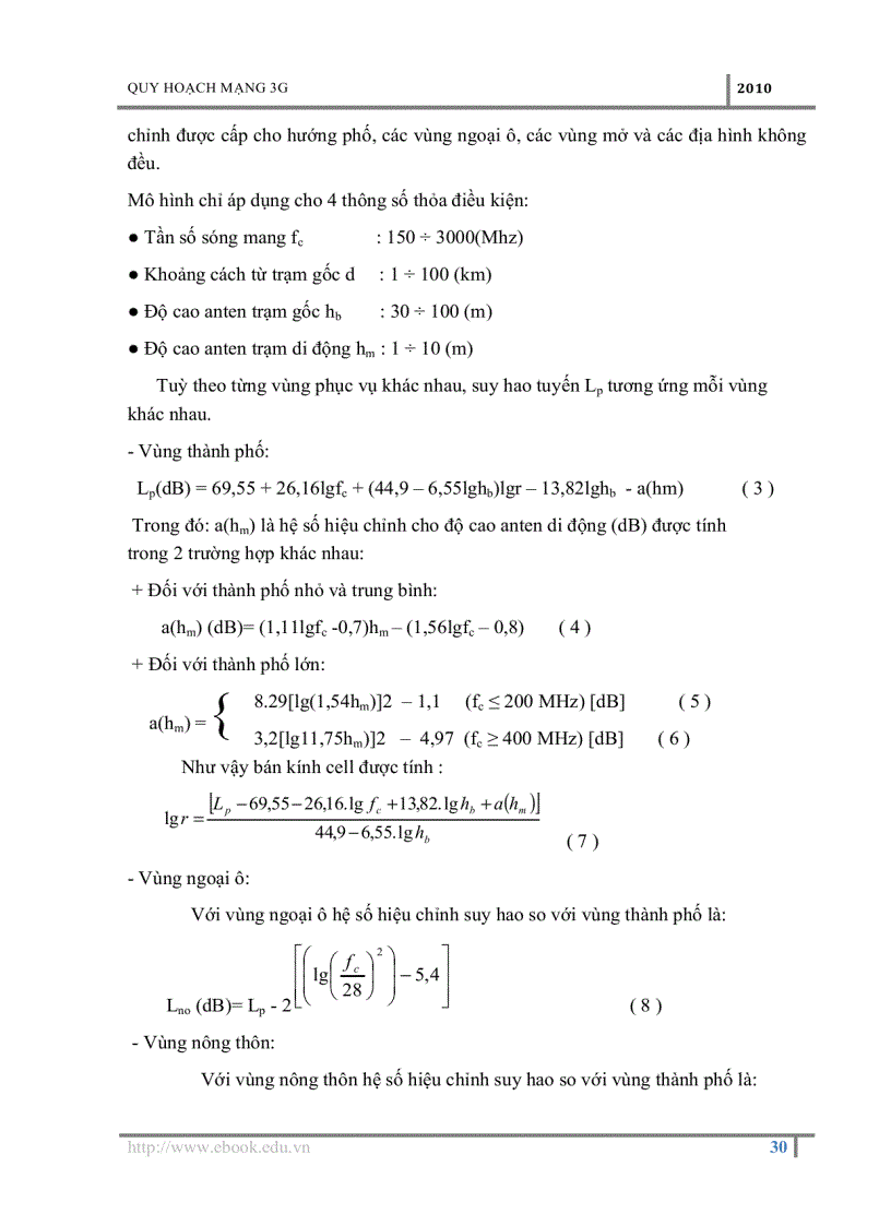 image for page Nghiên cứu quá trình quy hoạch và phát triển mạng di động thế hệ thứ 3G