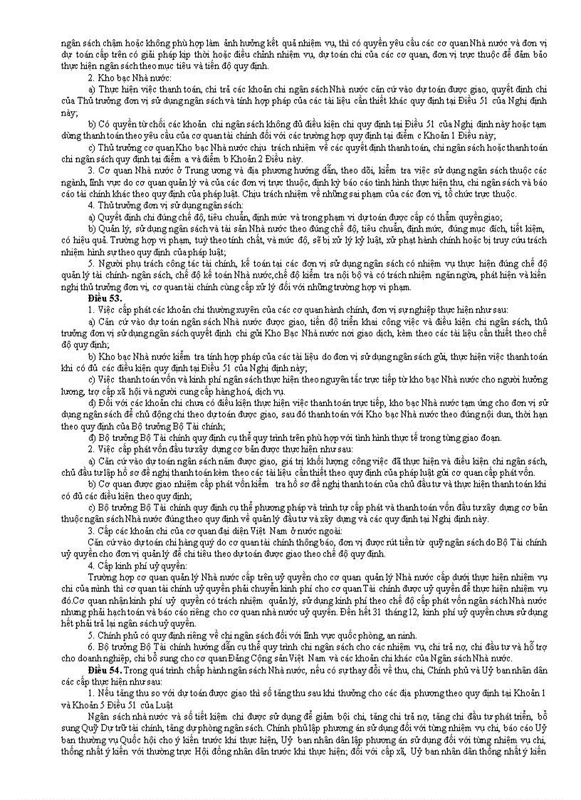 image for page Nghị định 60 2003 NĐ CP của Chính phủ Quy định chi tiết và hướng dẫn thi hành luật Ngân sách Nhà nước