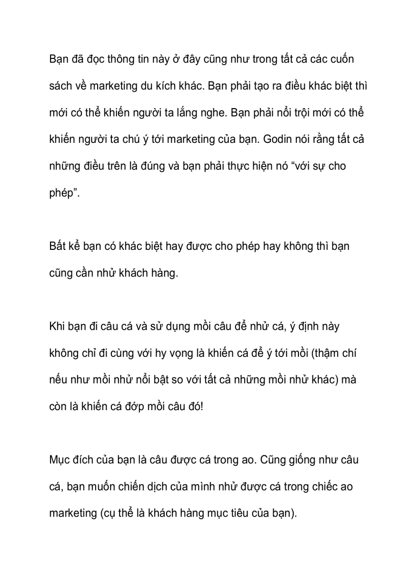 image for page Mồi câu trong marketing phần1