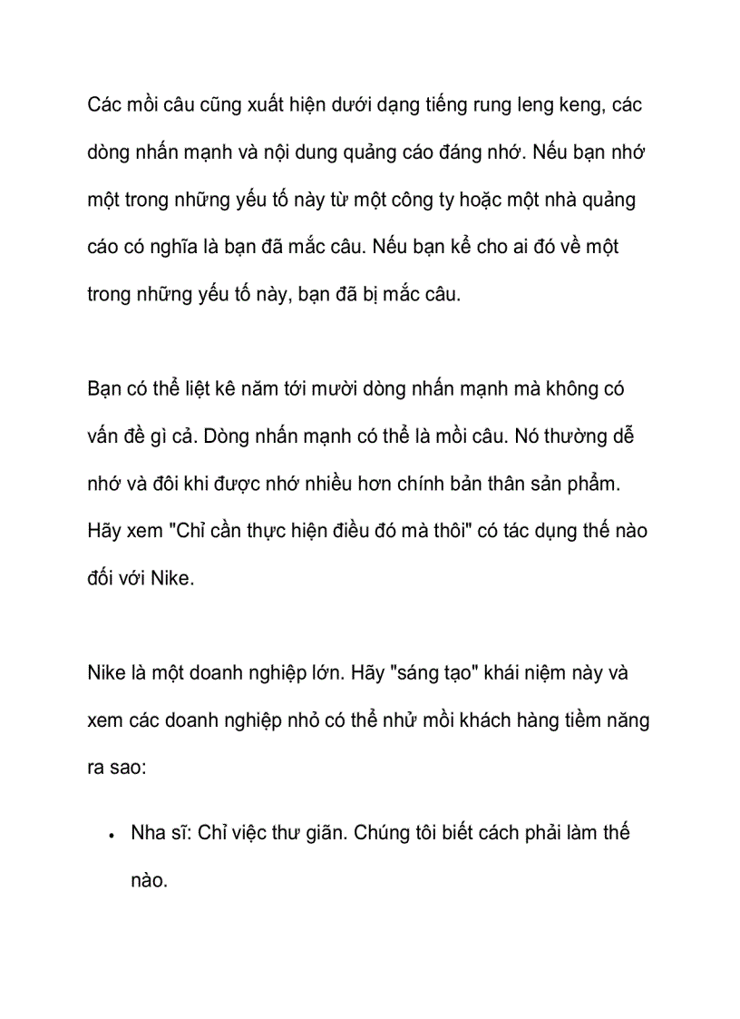 image for page Mồi câu trong marketing phần2
