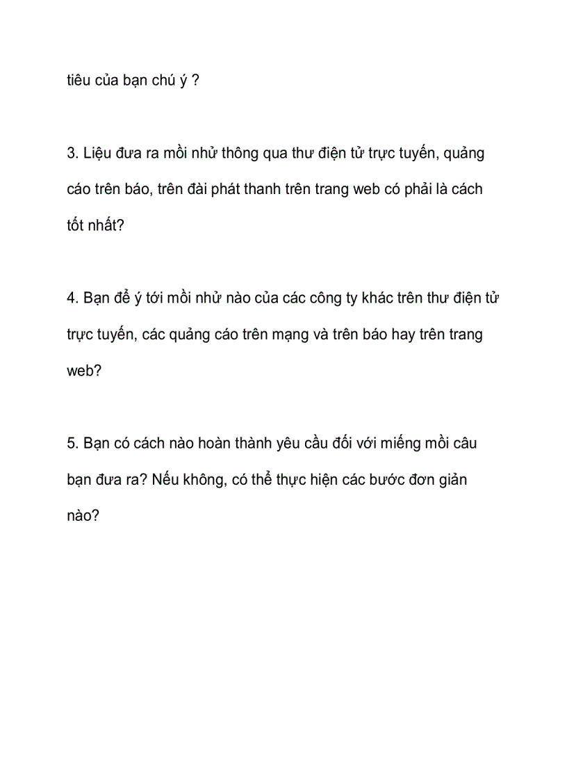 image for page Mồi câu trong marketing phần2