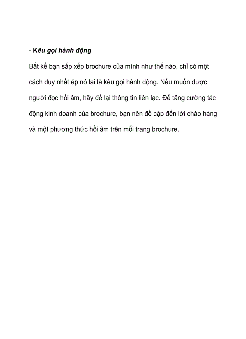 image for page Làm Brochure thế nào để đạt được hiệu quả cao