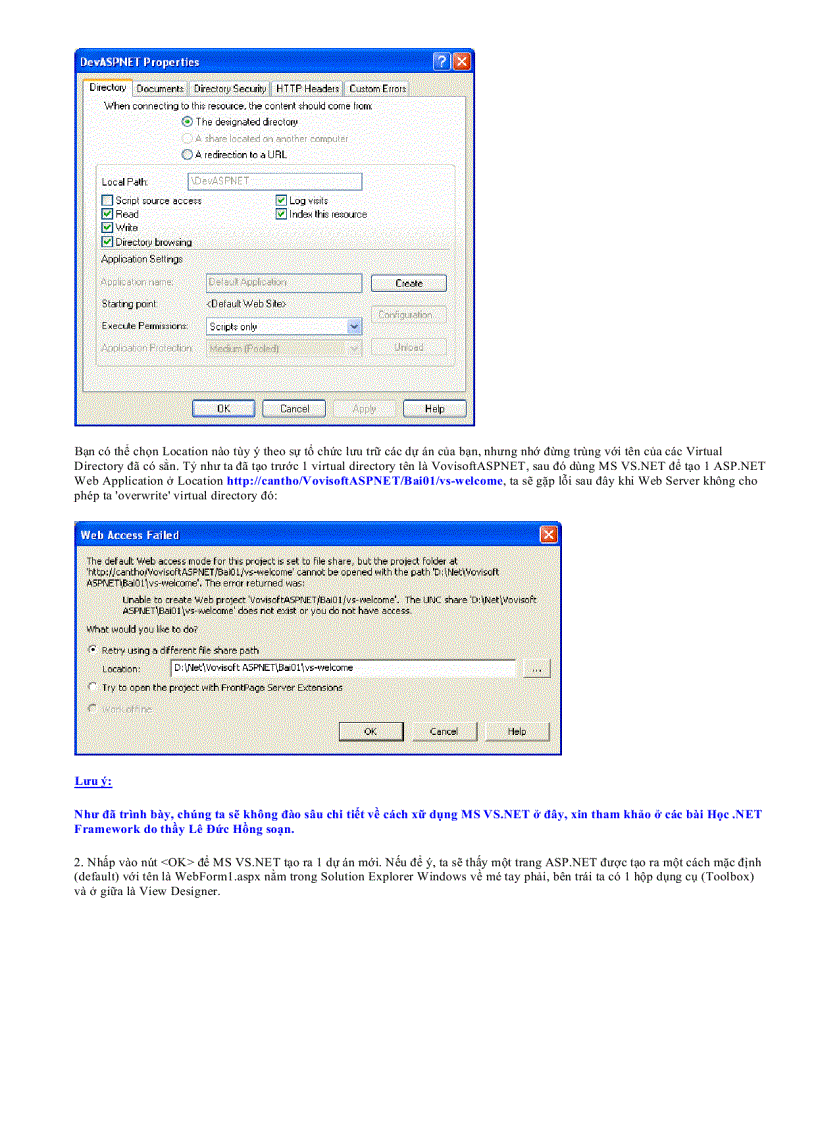 image for page Tự học lập trình ASP NET