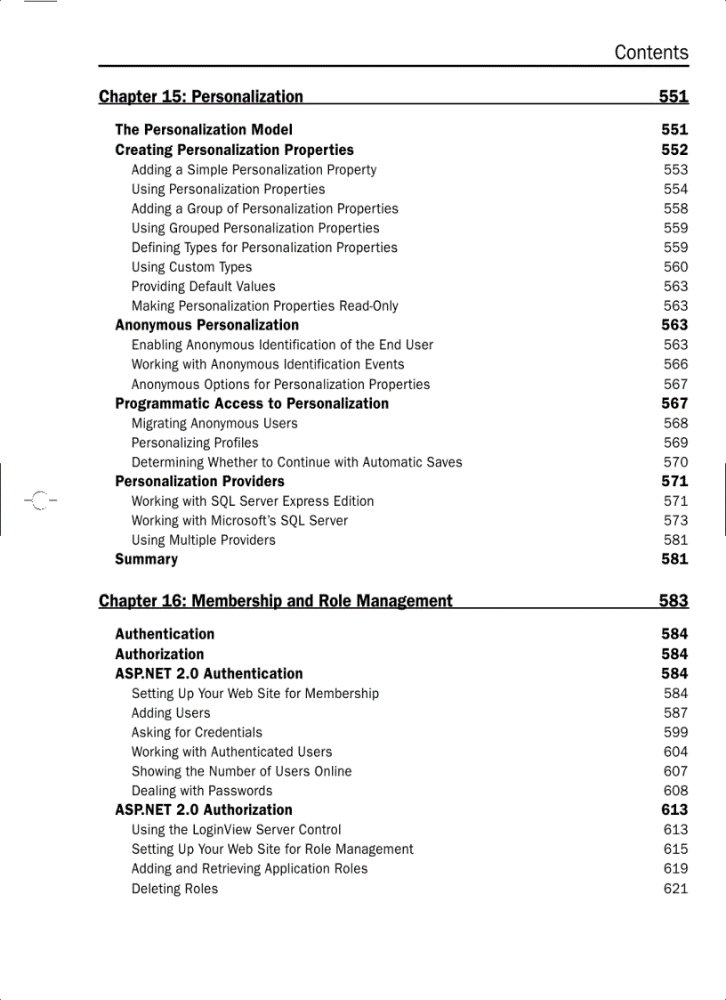 image for page Professional ASP NET 2 0