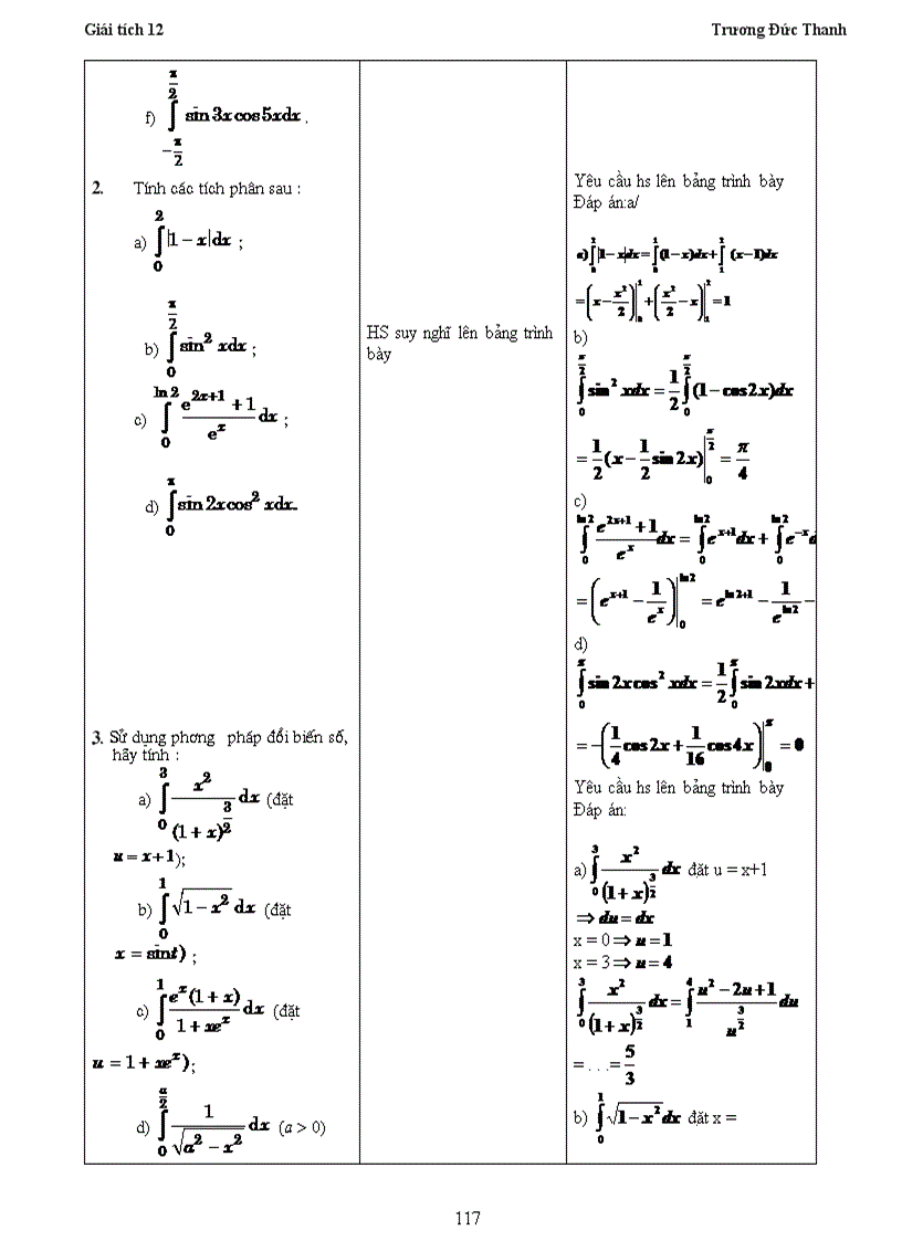 image for page Giáo án giải tích phần tích phân