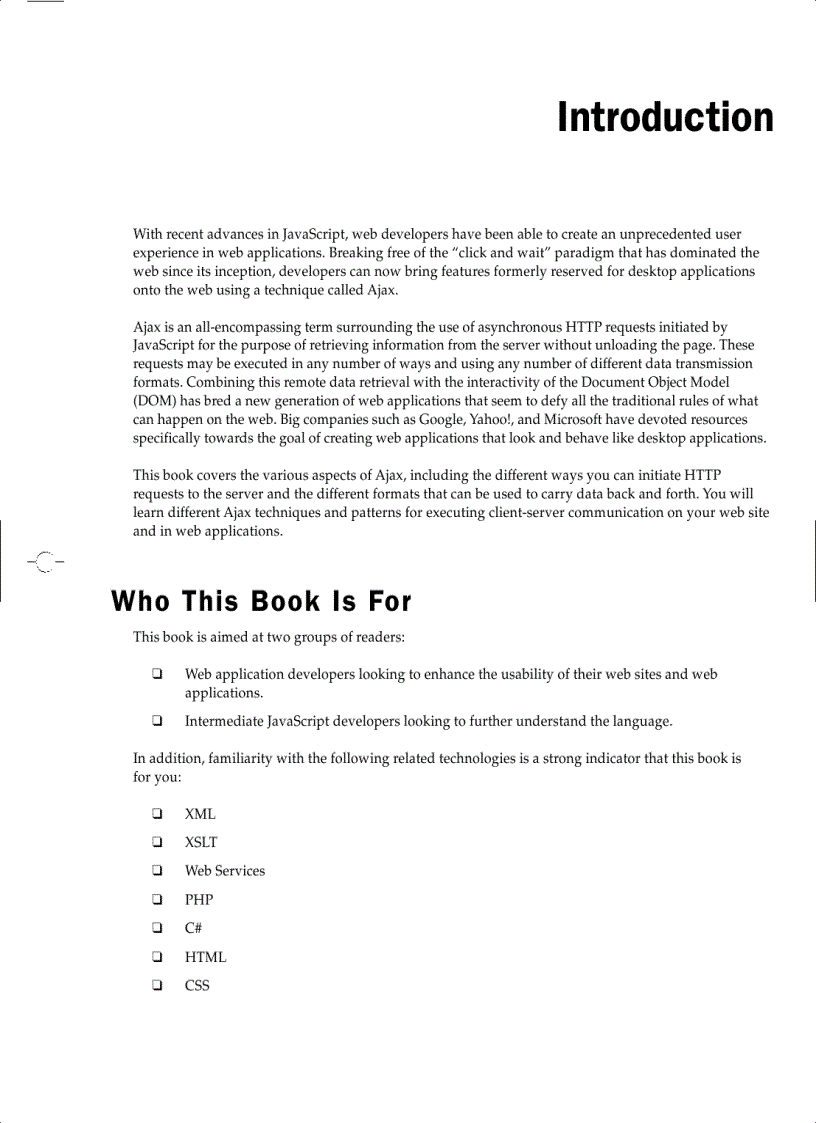 image for page Professional ajax 2nd edition programmer to programmer
