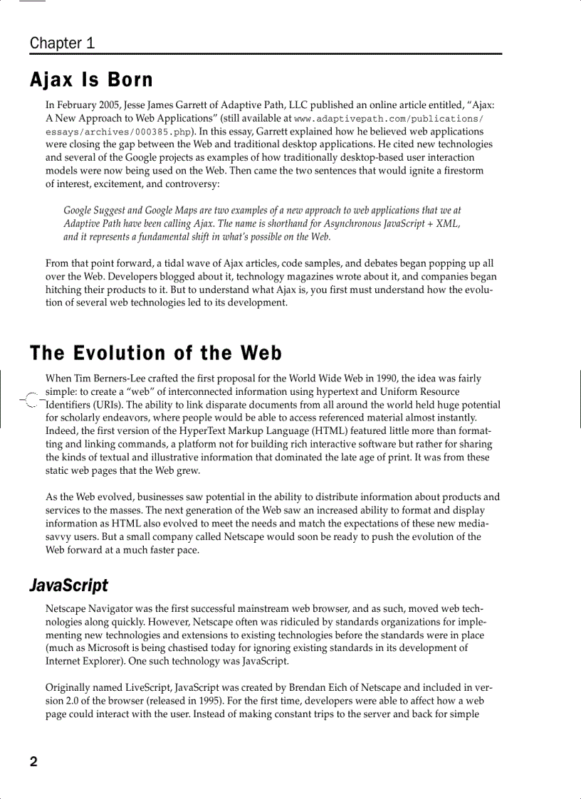 image for page Professional ajax 2nd edition programmer to programmer