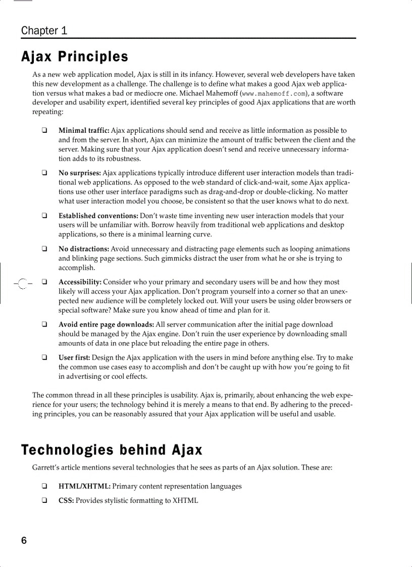 image for page Professional ajax 2nd edition programmer to programmer