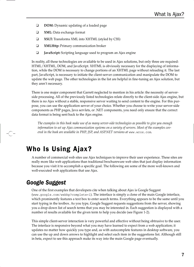 image for page Professional ajax 2nd edition programmer to programmer