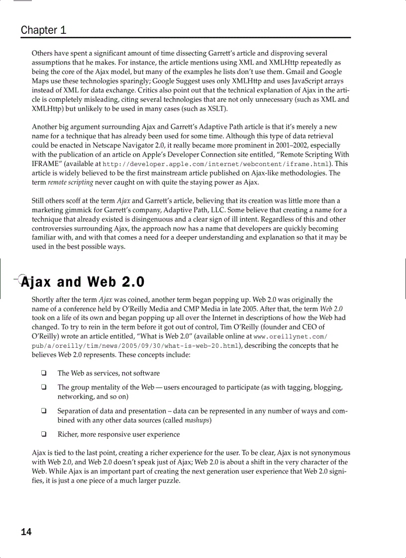 image for page Professional ajax 2nd edition programmer to programmer