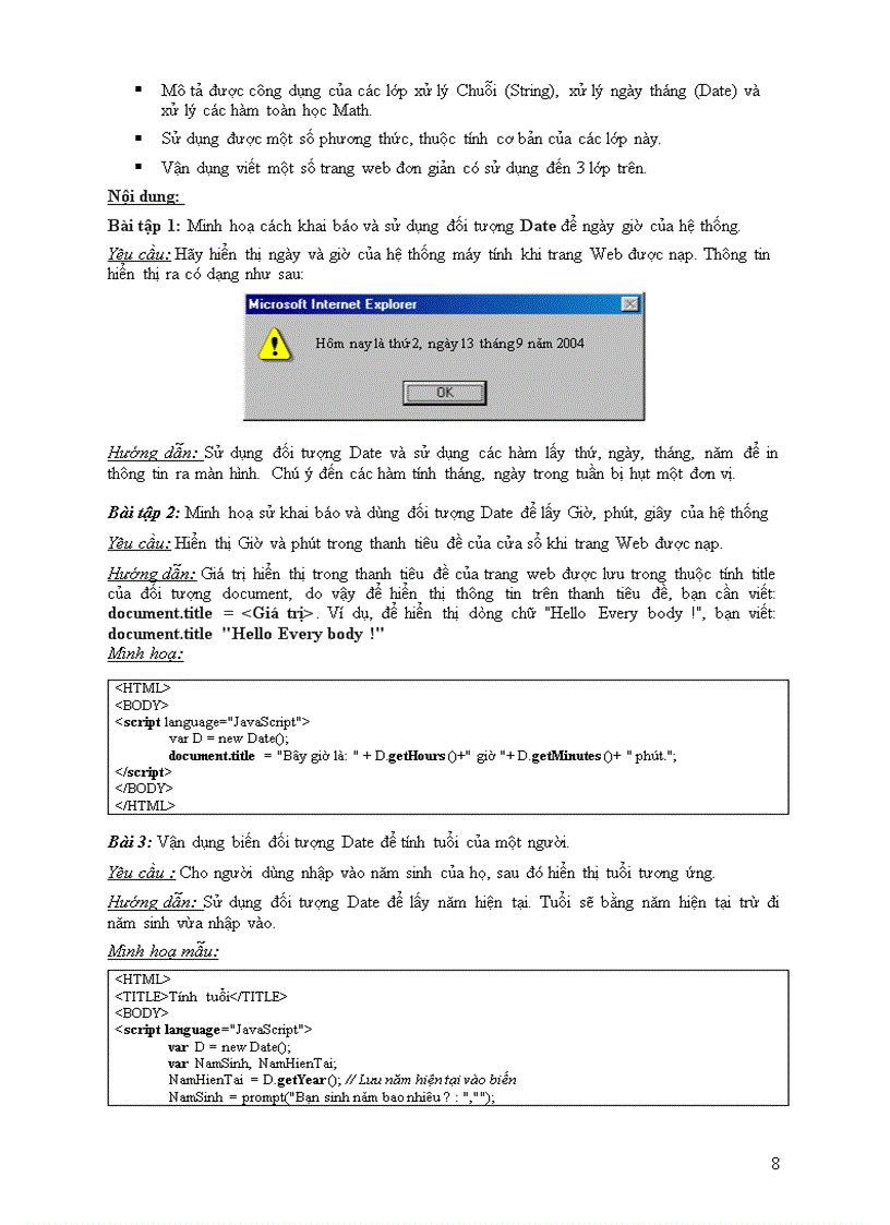 image for page Tài liệu tự học Javascript có bài tập và lời giải