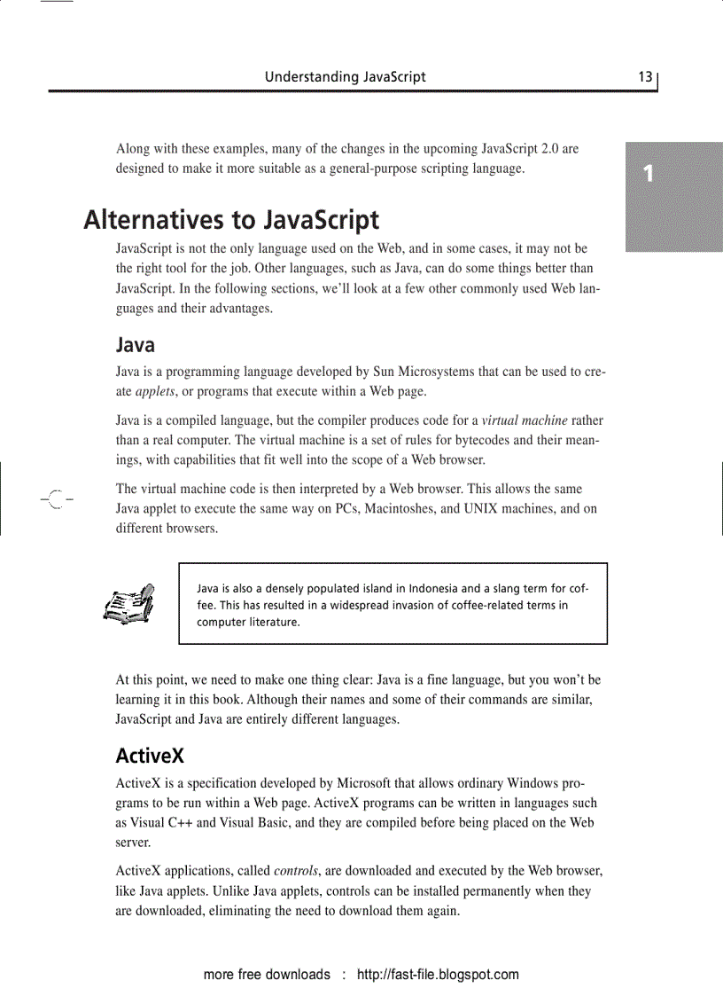 image for page Sams Teach Yourself JavaScript in 24 Hours