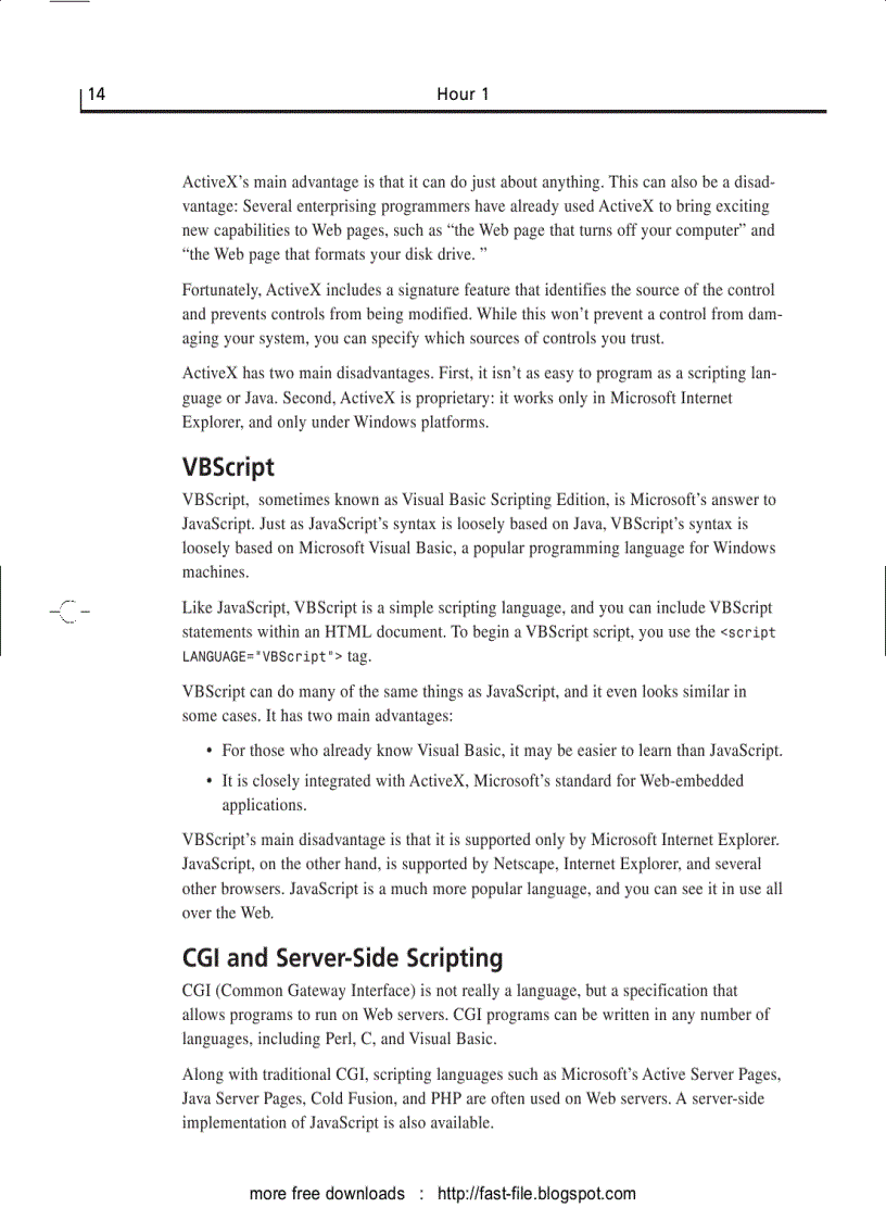 image for page Sams Teach Yourself JavaScript in 24 Hours