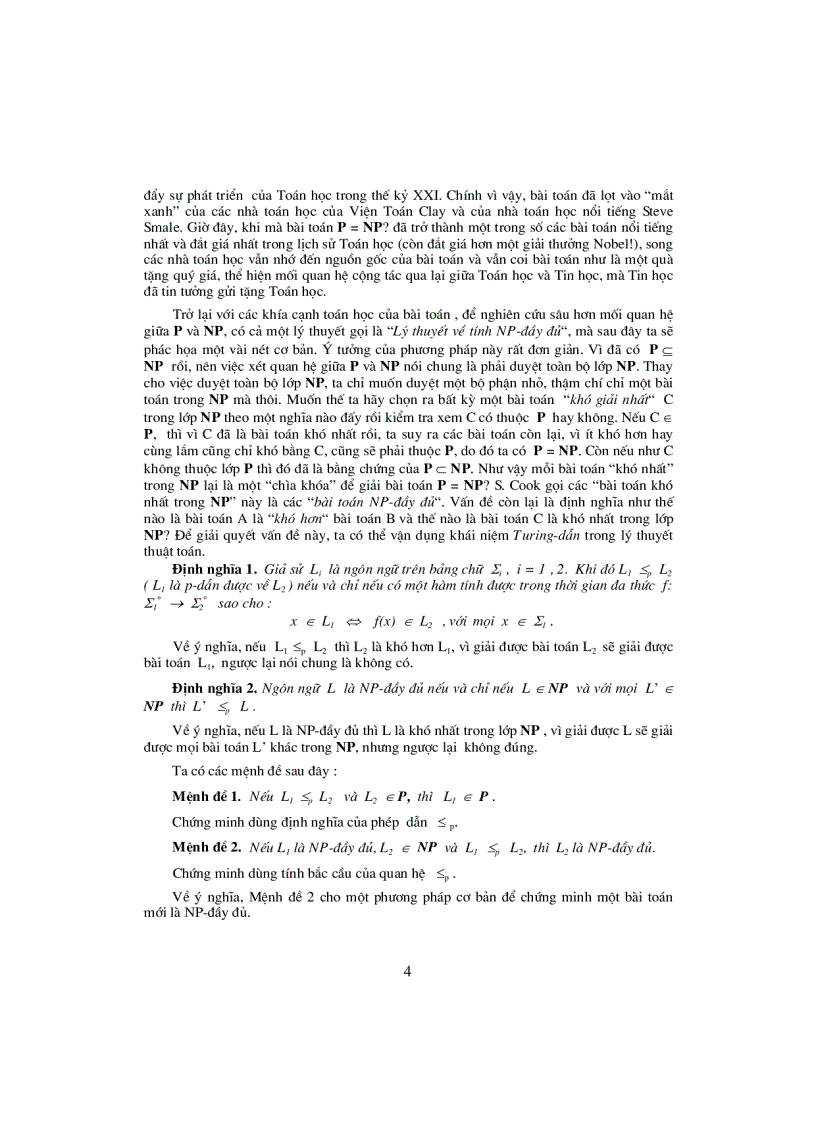 image for page BàI Toán P NP Quà tặng của Tin học gửi tặng Toán học