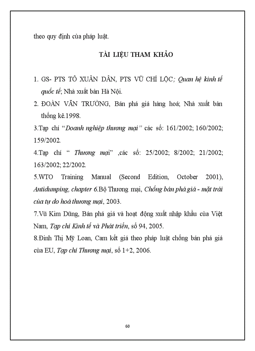 image for page Đề xuất giải pháp đối phó với các vụ kiện chống bán phá giá hàng xuất khẩu của Việt Nam