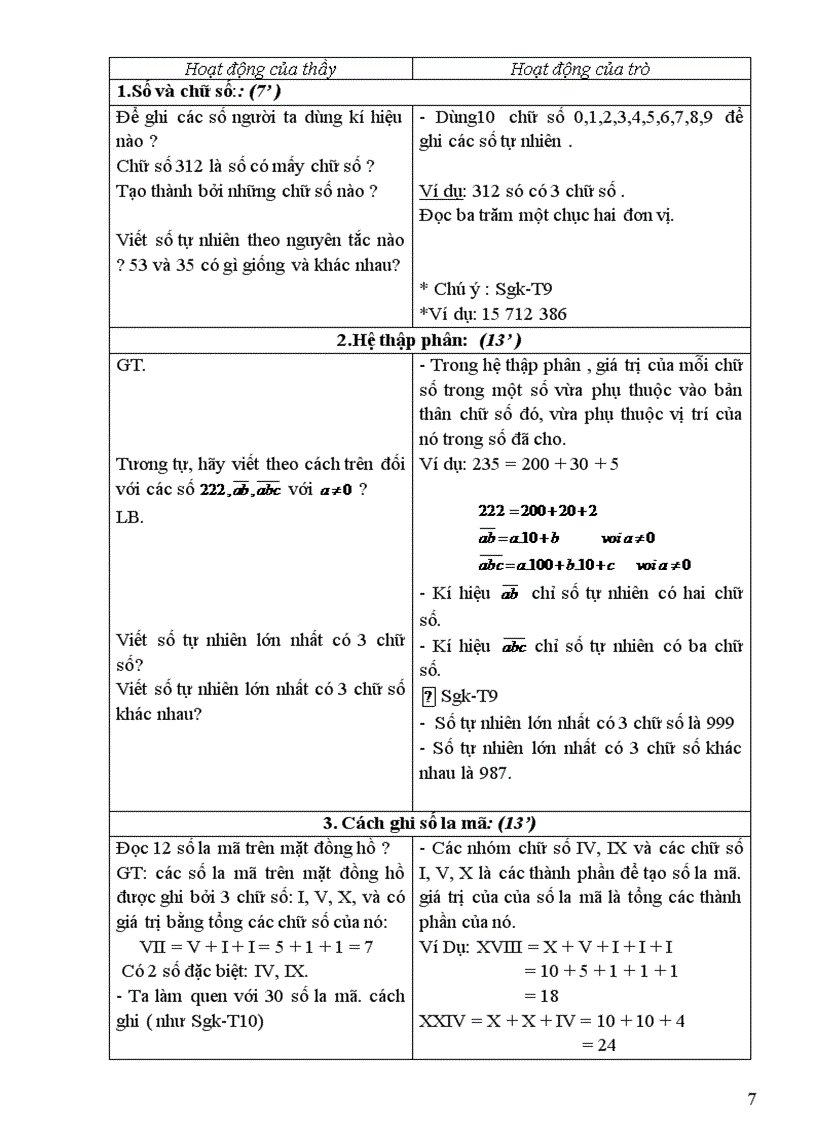 image for page Giáo án số học lớp 6