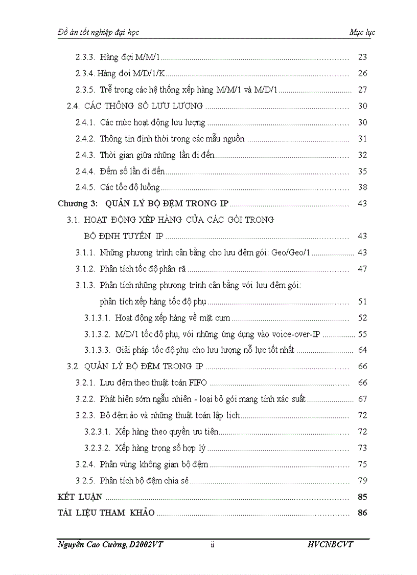 image for page Quản lý bộ đệm trong mạng IP