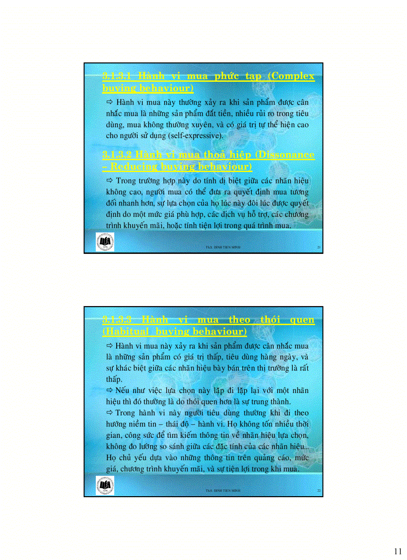 image for page Chuơng 3 Hành vi khách hàng