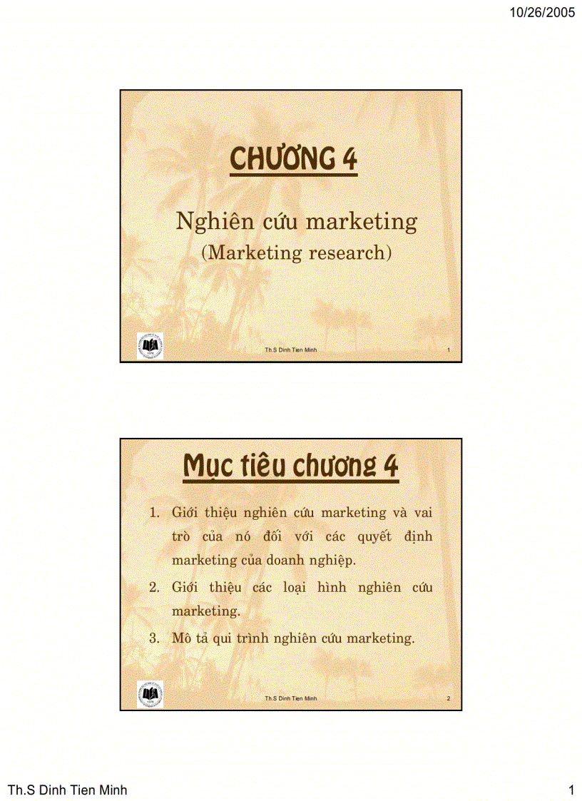 image for page Chương 4 Marketing Research