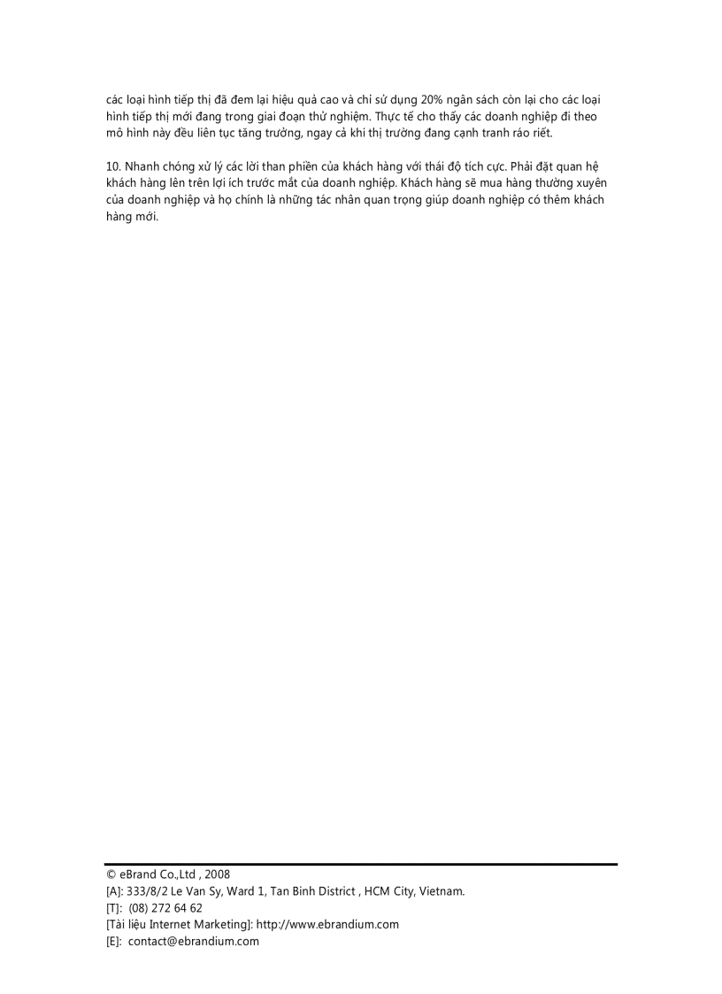 image for page Marketing thế nào cho hiệu quả