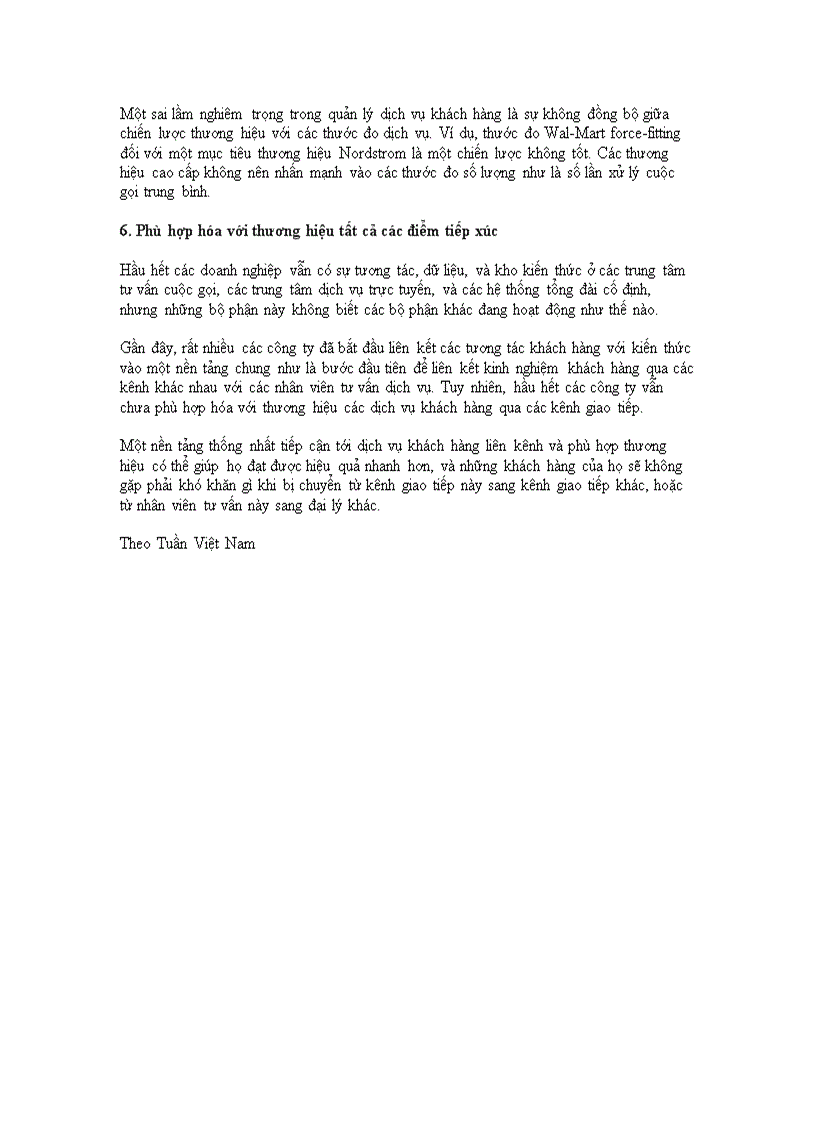 image for page Sáu cách xây dựng thương hiệu qua dịch vụ khách hàng