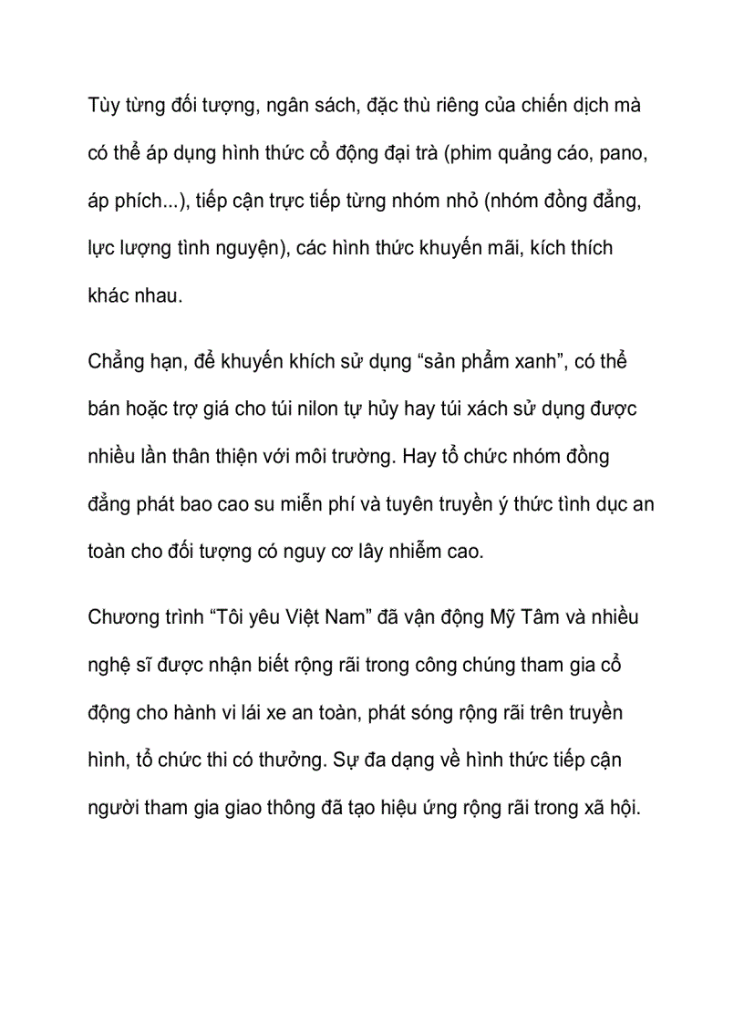 image for page Ý nghĩa của tiếp thị xã hội Tại Việt Nam hiện nay