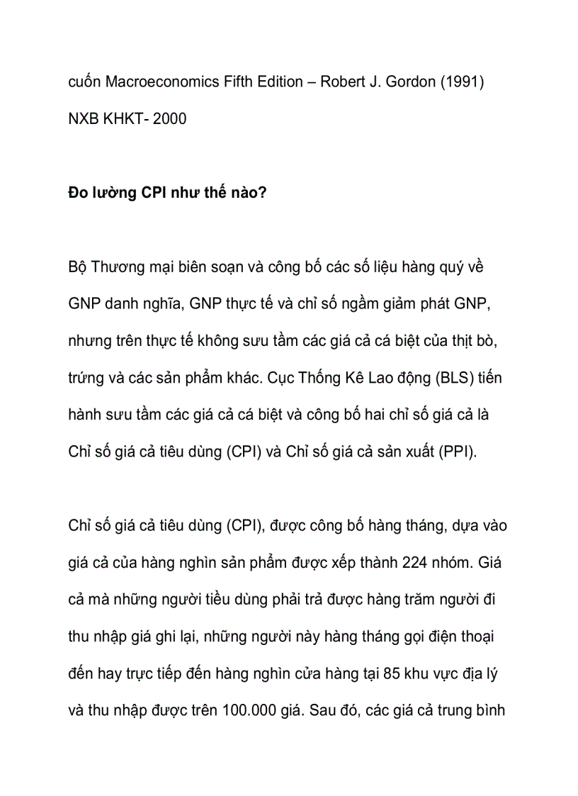 Chỉ số giá cả tiêu dùng có liên hệ gì với lạm phát