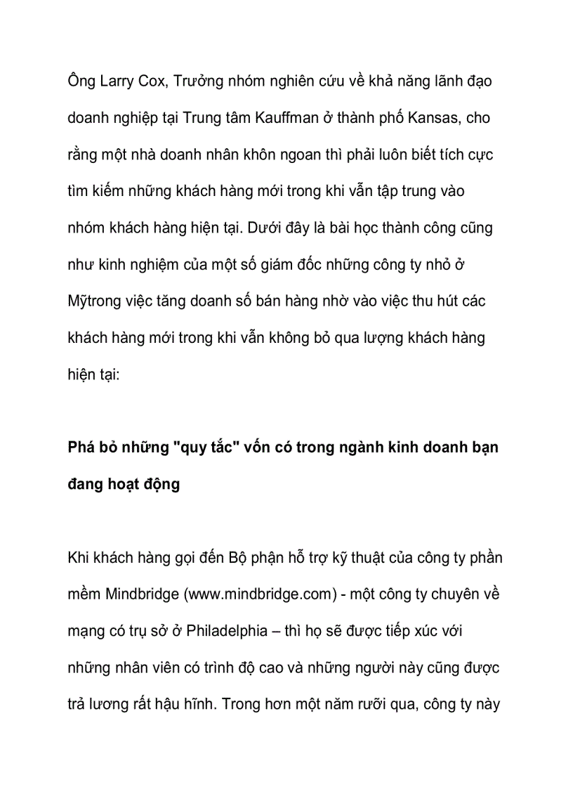 image for page Làm gì để tăng doanh số bán hàng ở các doanh nghiệp nhỏ