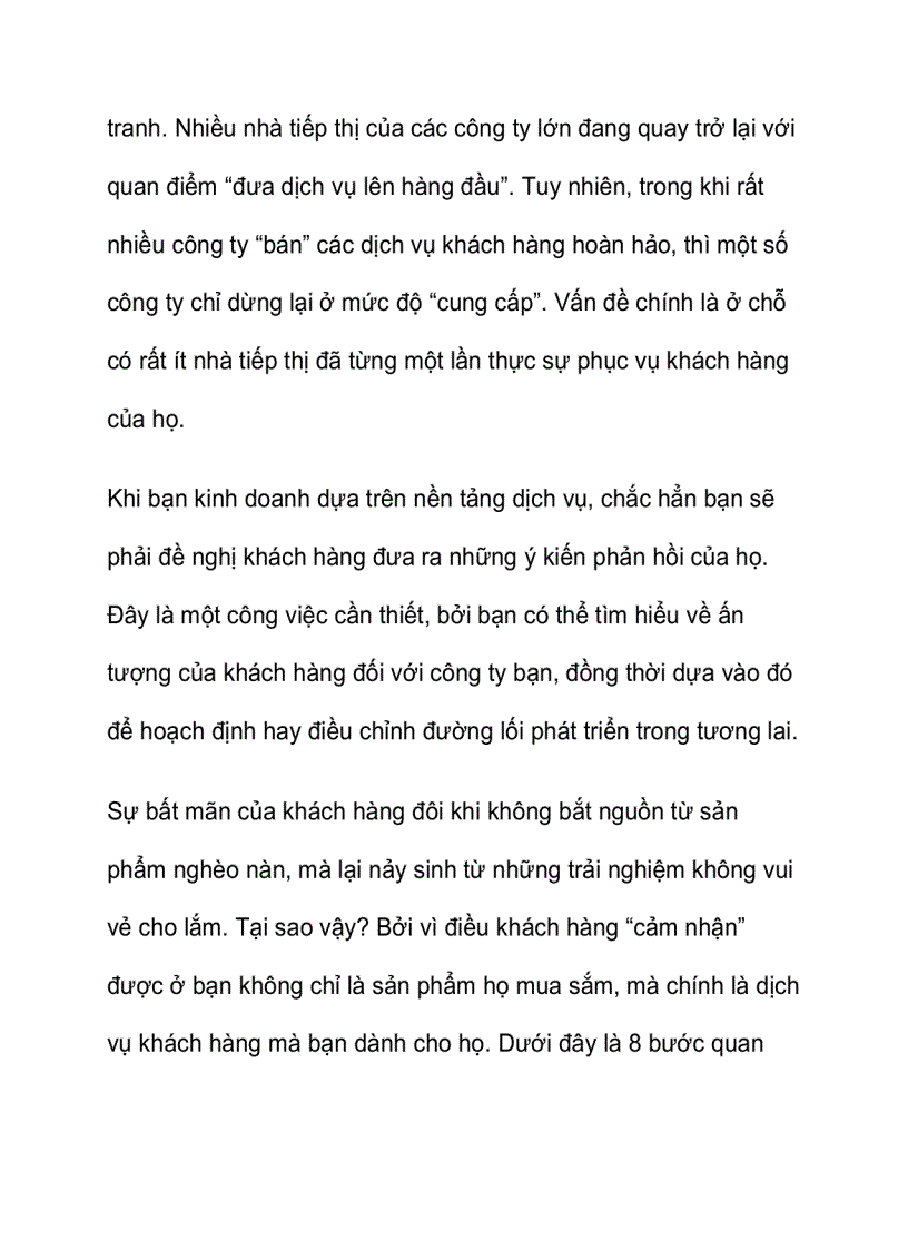 image for page Văn hóa dịch vụ khách hàng