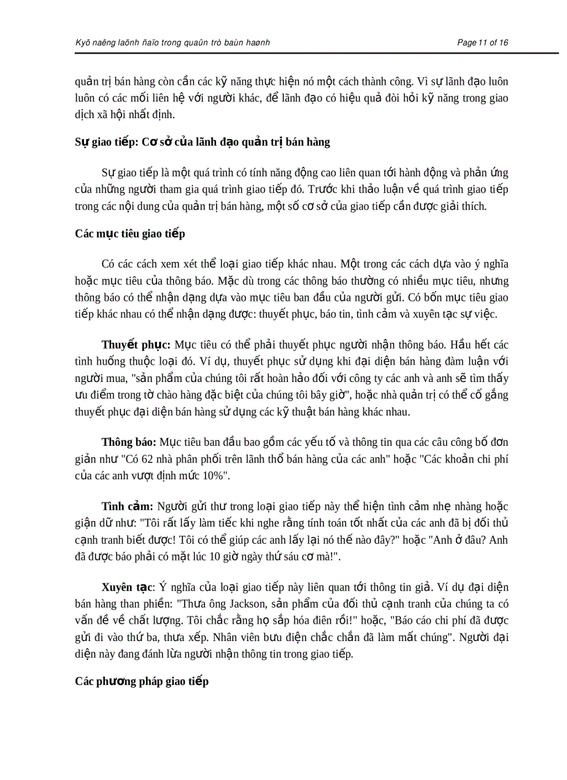 image for page Kỹ năng lãnh đạo trong quản trị bán hàng