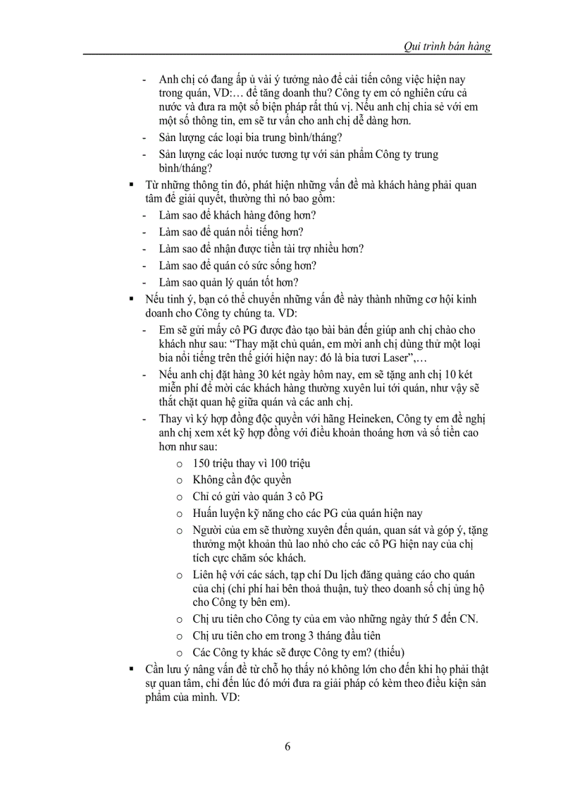 image for page Qui trình bán hàng