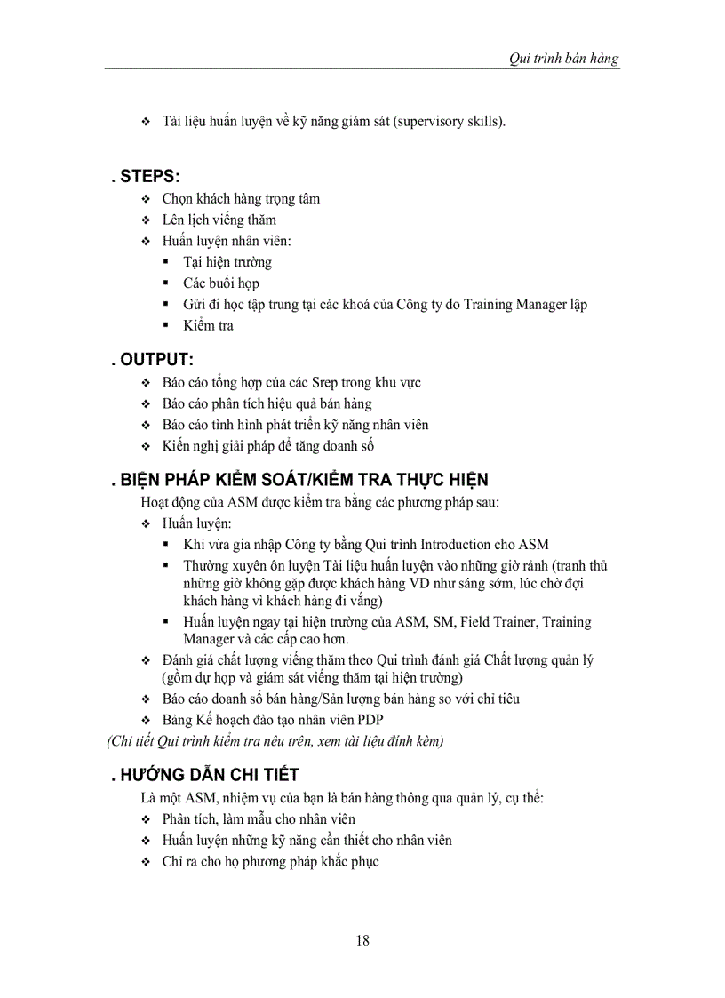 image for page Qui trình bán hàng