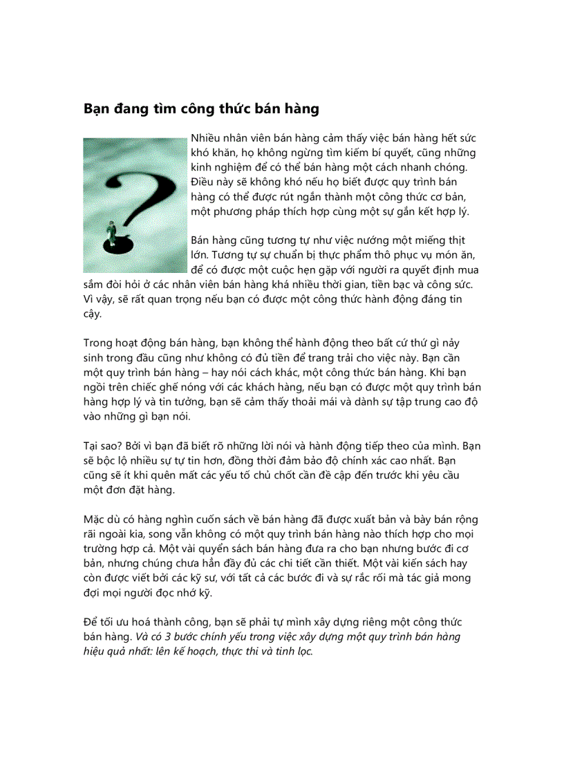 image for page Bạn đang tìm công thức bán hàng