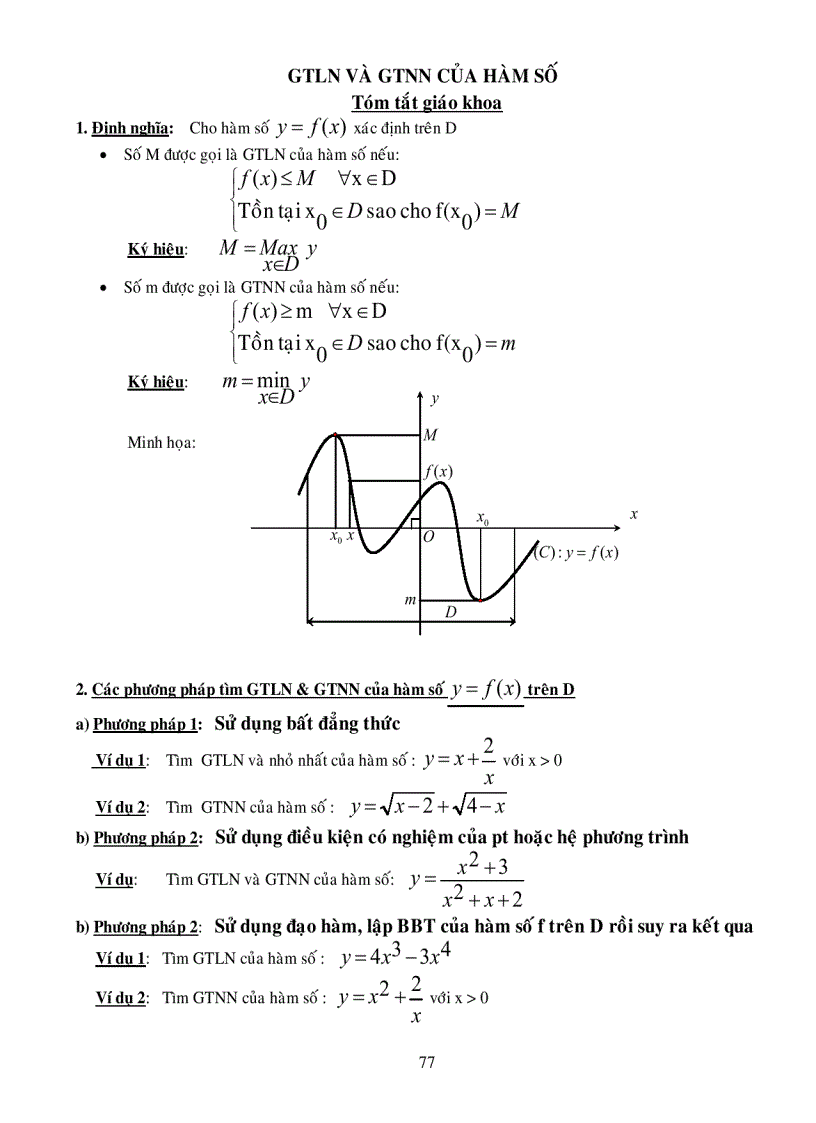 image for page Ứng dụng đạo hàm xét tính đơn điệu của hàm số