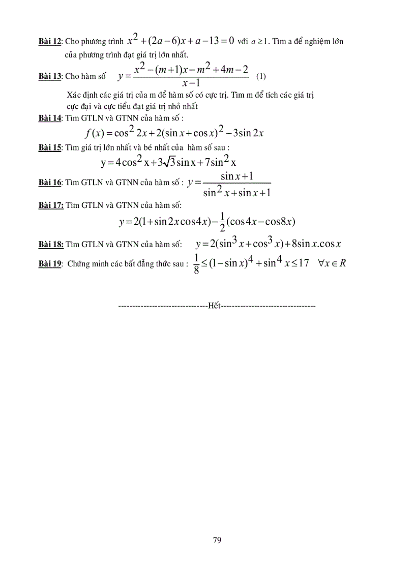 image for page Ứng dụng đạo hàm xét tính đơn điệu của hàm số