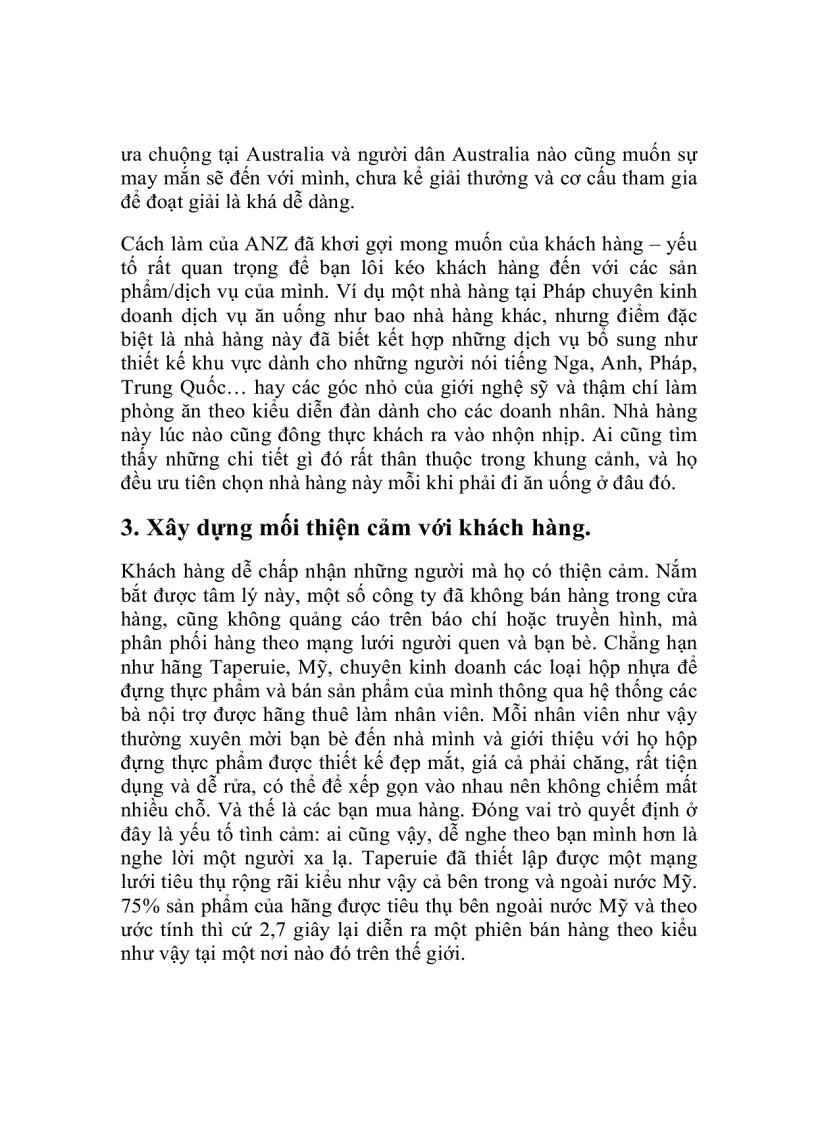 image for page Thu hút khách hàng vấn đề của doanh nghiệp