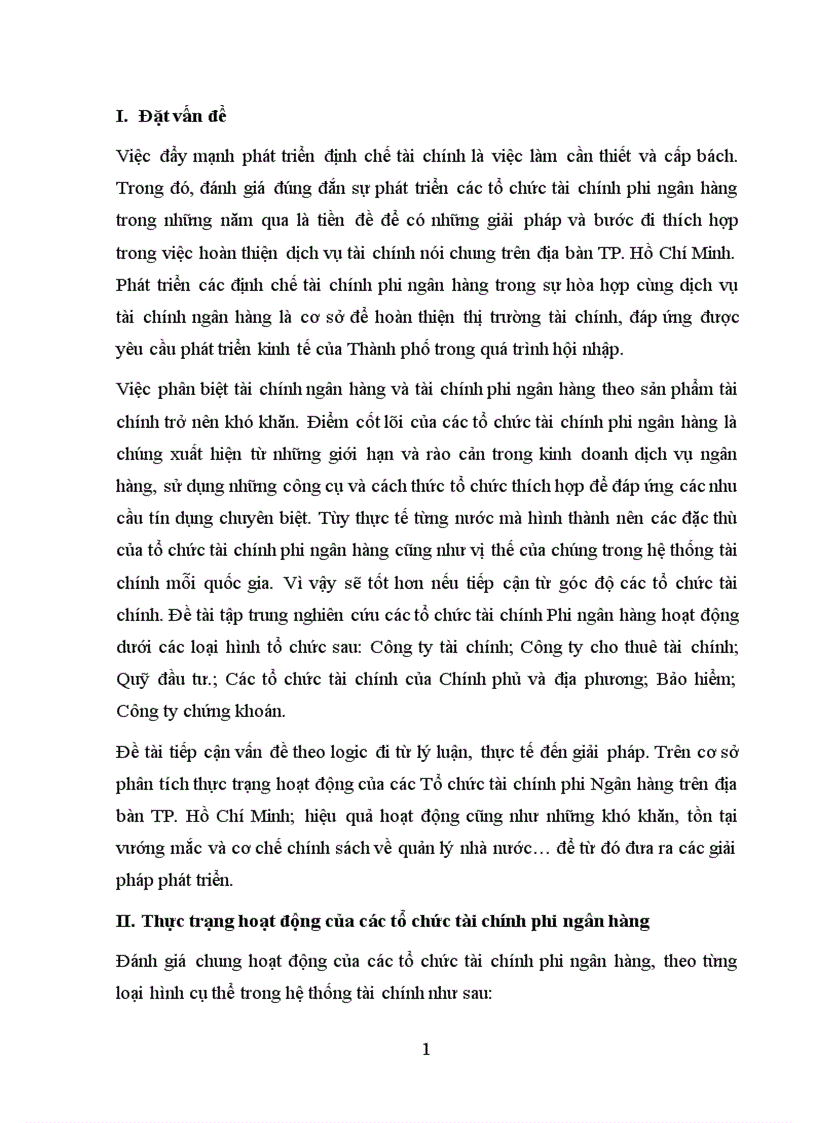 image for page Thực trạng hoạt động và giải pháp phát triển các tổ chức phi ngân hàng trên địa bàn thành phố Hồ Chí Minh