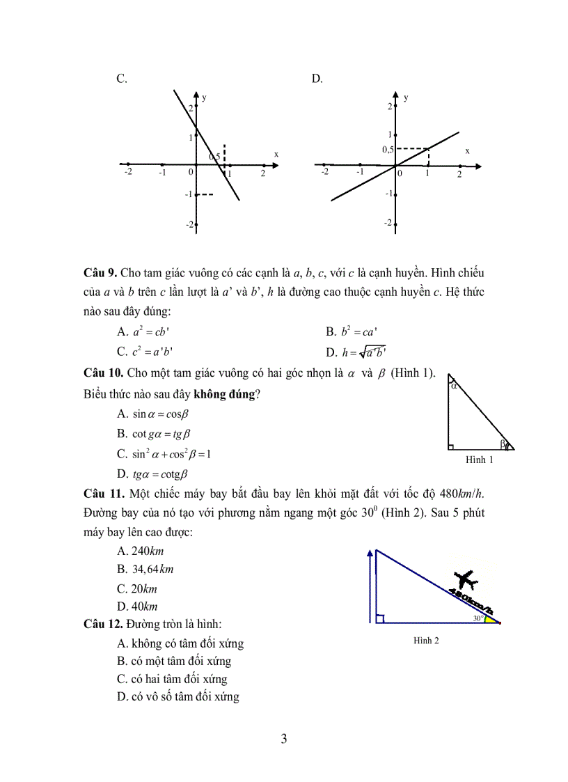 image for page Bộ đề tham khảo kiểm tra học kỳ môn toán lớp 9 đề 7